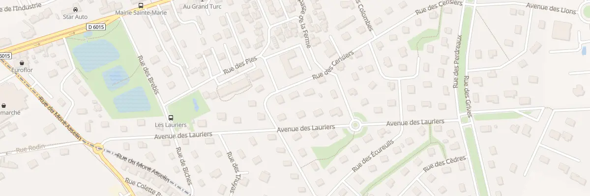 Plan du 4 Rue des Cerisiers à Sainte-Marie-des-Champs