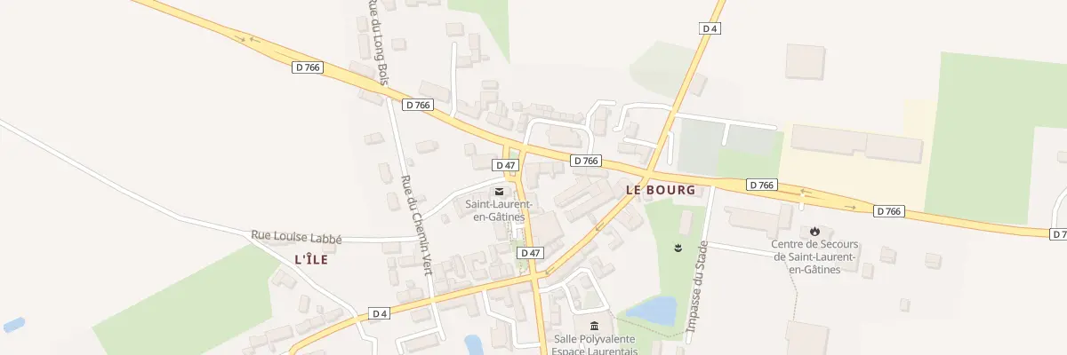 Plan du 2 Av de la Grand’Maison à Saint-Laurent-en-Gâtines