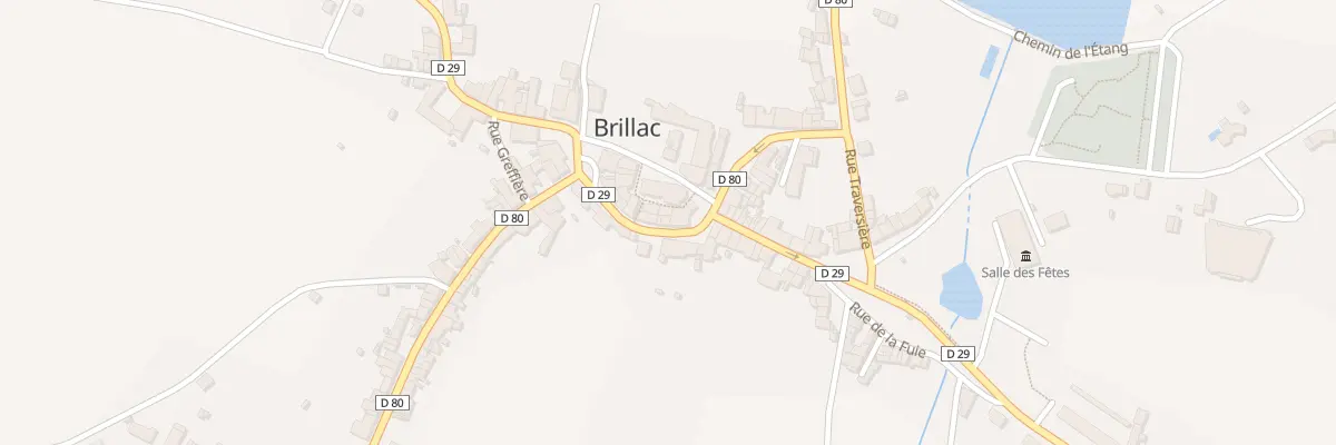 Plan du 362B Le Bourg à Brillac