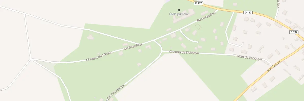 Plan du 2 Rue des Bruyerettes à Harcourt