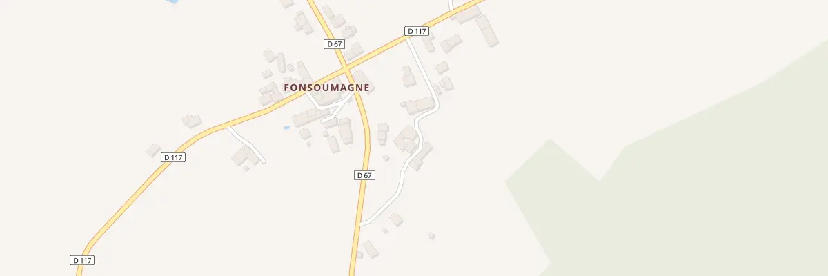 Plan du 25 Fonsoumagne à Saint-Mathieu