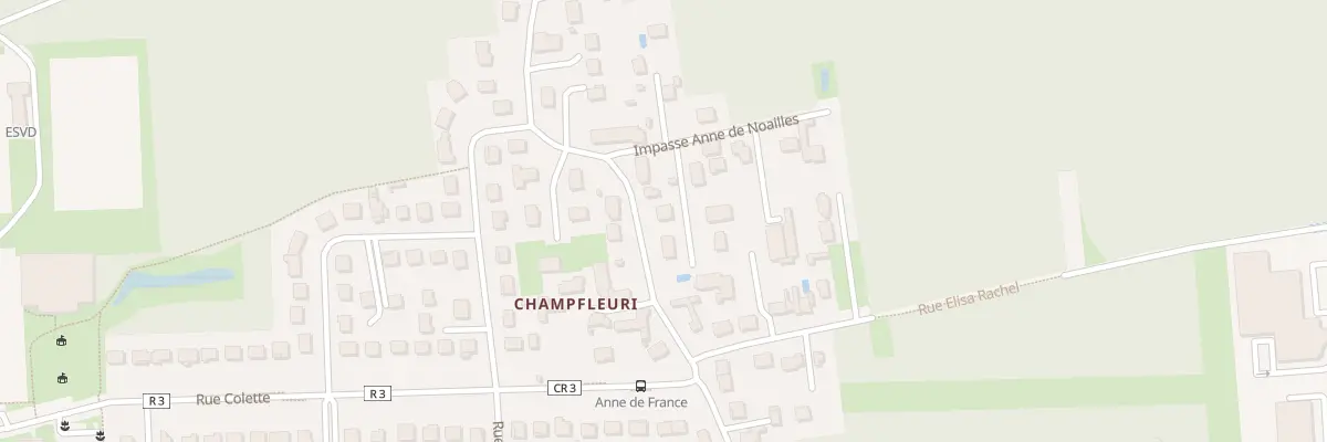 Plan du 95B Rue Gabrielle d’Estrées à La Ville-aux-Dames