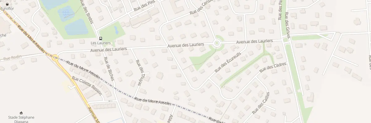 Plan du 3 Rue des Ecureuils à Sainte-Marie-des-Champs