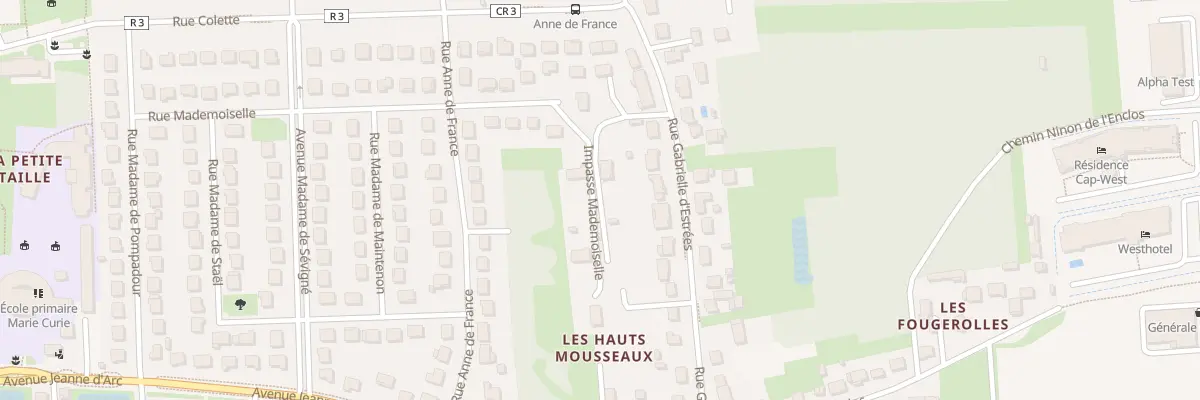 Plan du 68 Rue Gabrielle d’Estrées à La Ville-aux-Dames