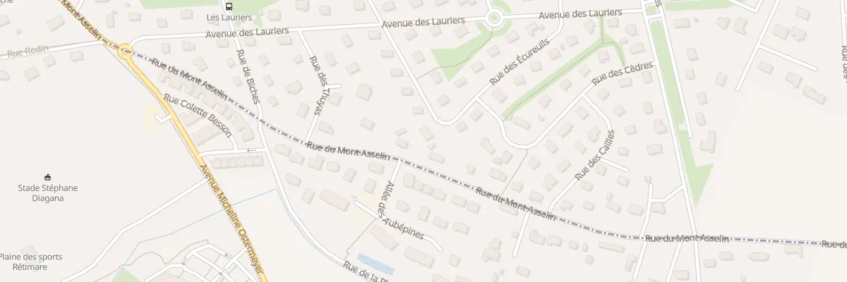 Plan du 12 Rue des Ecureuils à Sainte-Marie-des-Champs