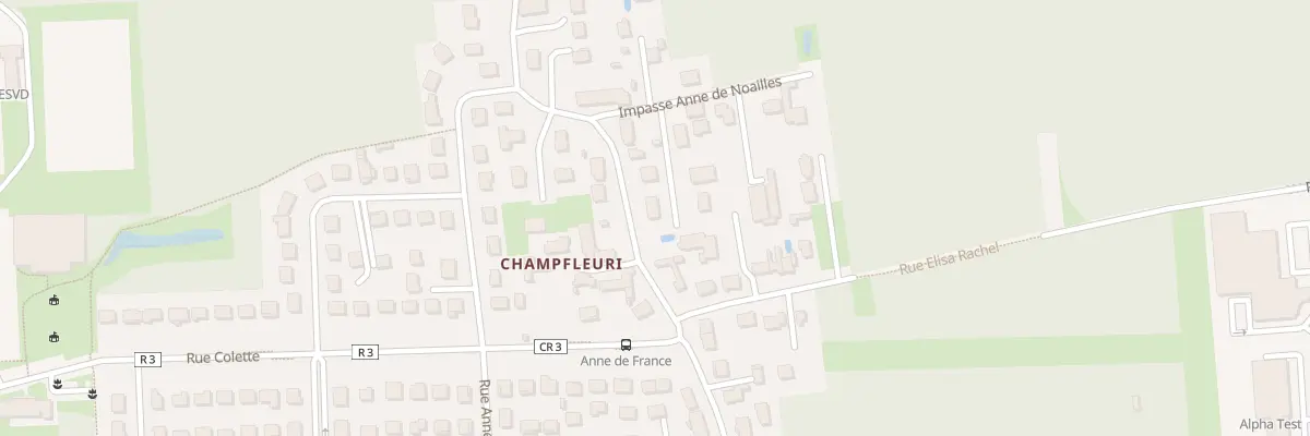 Plan du 95 Rue Gabrielle d’Estrées à La Ville-aux-Dames