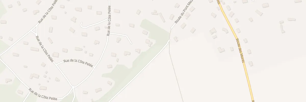 Plan du 15 Rue de la Cote Pelee à Thénouville