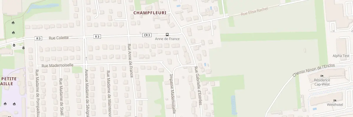 Plan du 70 Rue Gabrielle d’Estrées à La Ville-aux-Dames