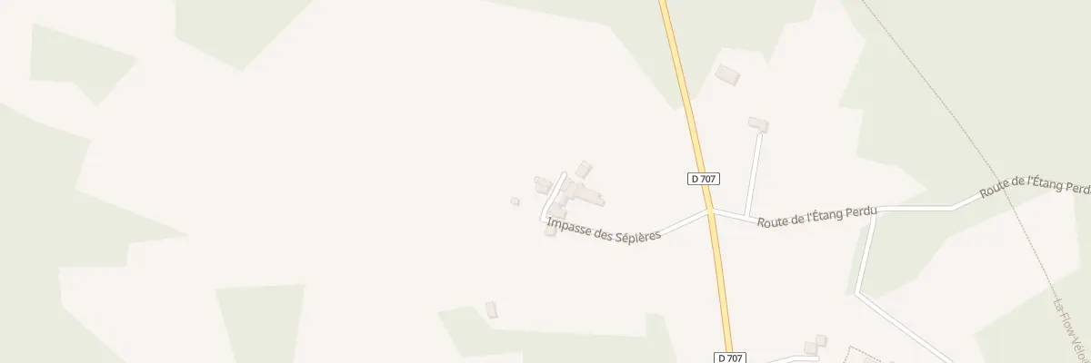 Plan du 328 Lamidet à Milhac-de-Nontron