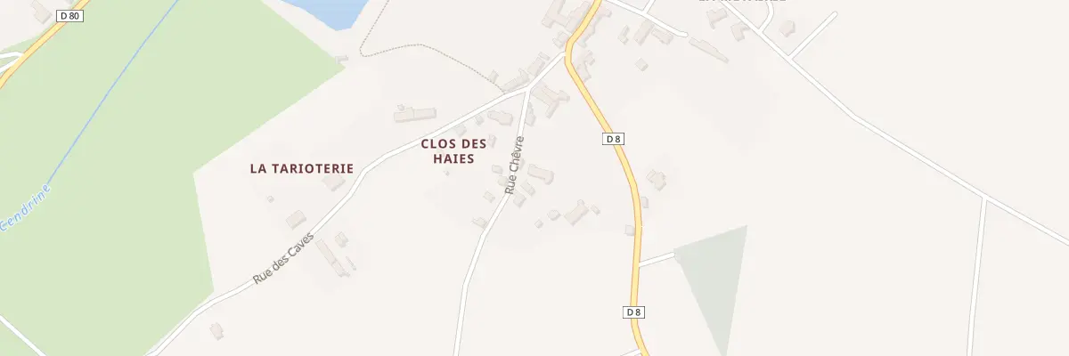 Plan du 3 Rue Chèvre à Ternay