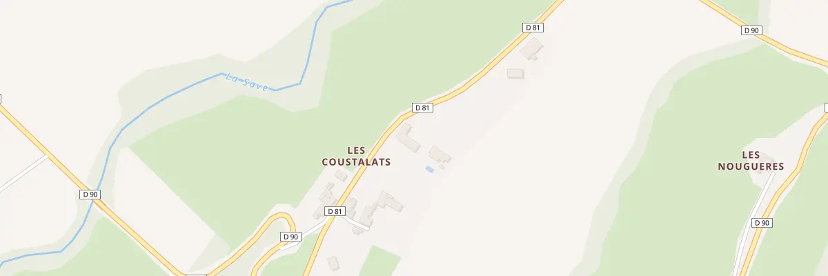 Plan du 11 Couqut à Montbernard