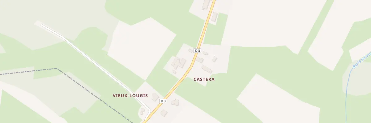Plan du 11 Rte de Ciadoux à Castéra-Vignoles