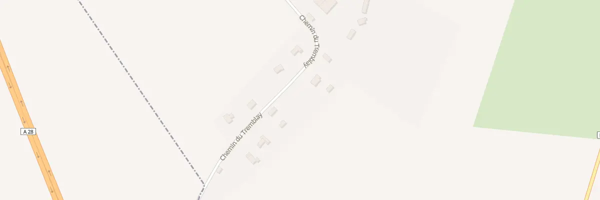 Plan du 7 Che du Tremblay à Saint-Philbert-sur-Boissey