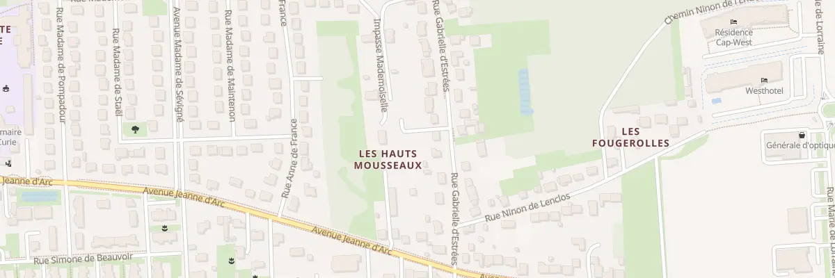 Plan du 56 Rue Gabrielle d’Estrées à La Ville-aux-Dames