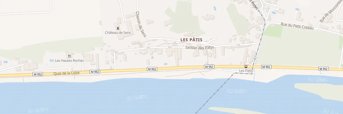 Plan du 95 Quai de la Loire à Rochecorbon