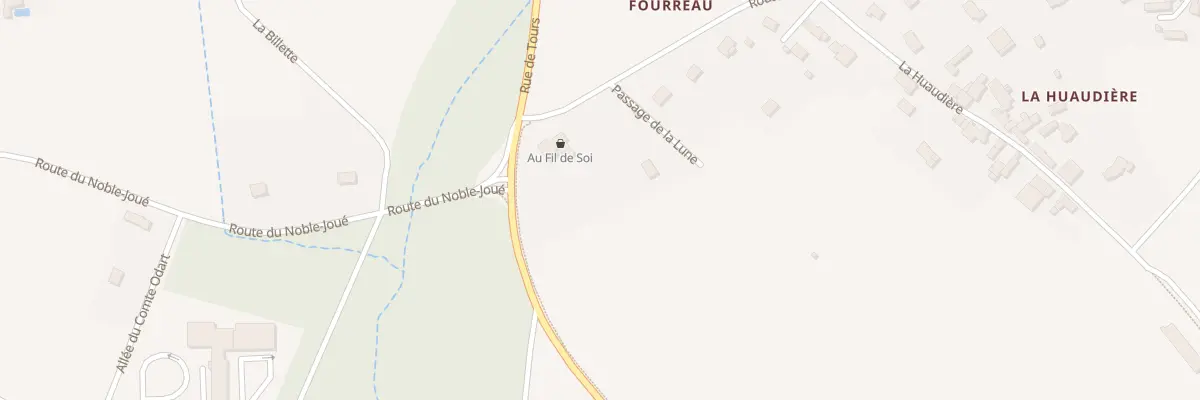 Plan du 1156 Rue de Tours à Esvres