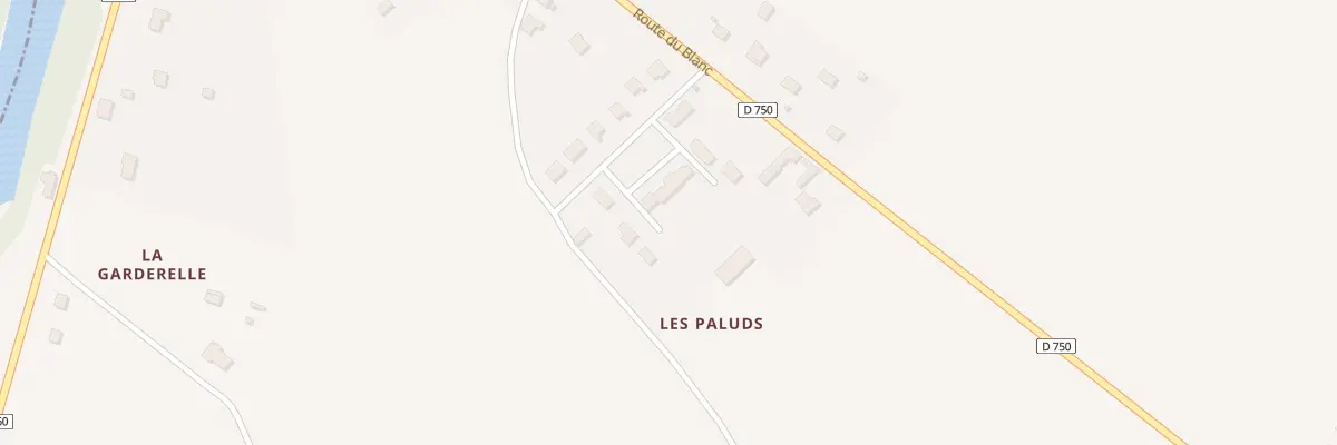 Plan du 12 Les Paluds à Barrou