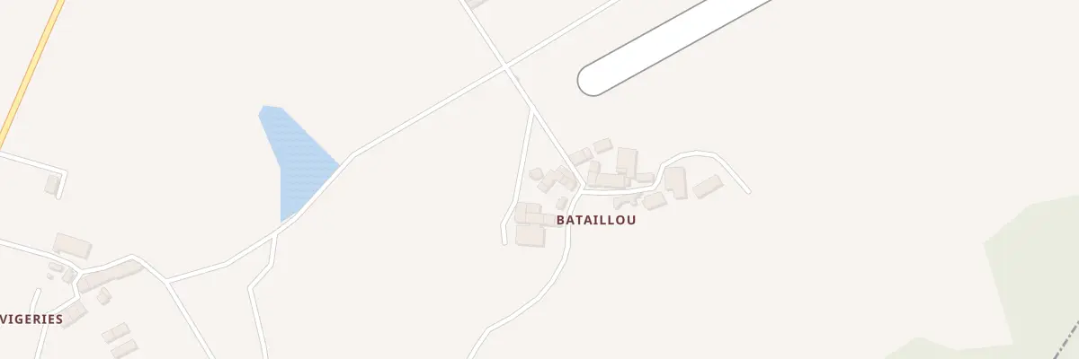 Plan du 5196G Bataillou à Chéronnac