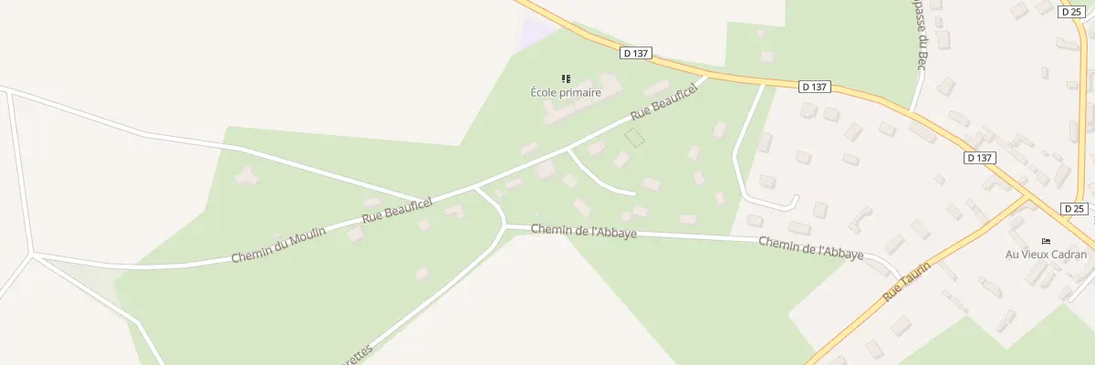 Plan du 2 Imp le Village à Harcourt