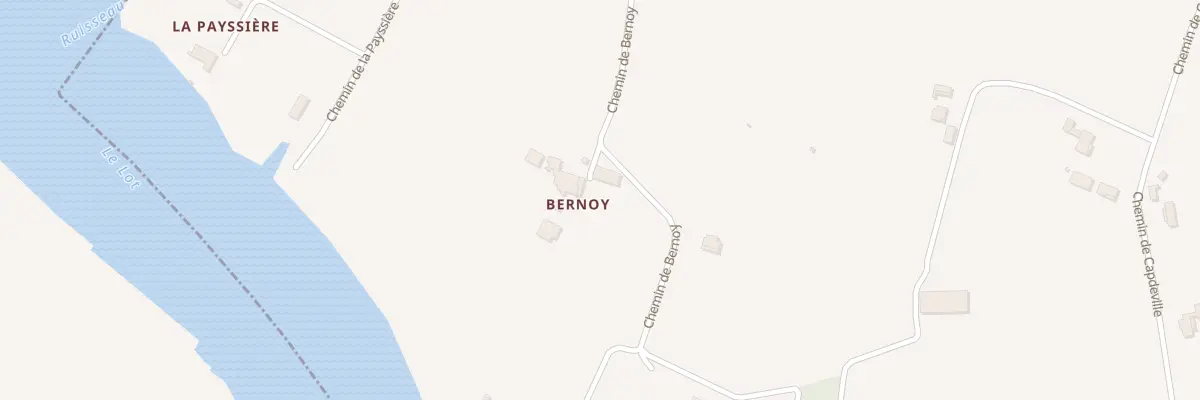 Plan du 562 Che de Bernoy à Saint-Sylvestre-sur-Lot