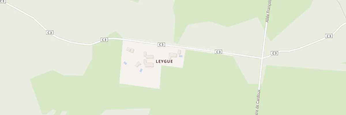 Plan du 13 Leygue à Bourniquel