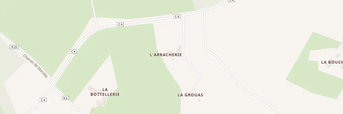 Plan du 5130 L’Arracherie à Théligny