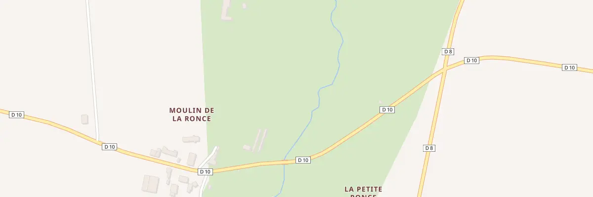 Plan du 224 Moulin de la Ronce à Ternay