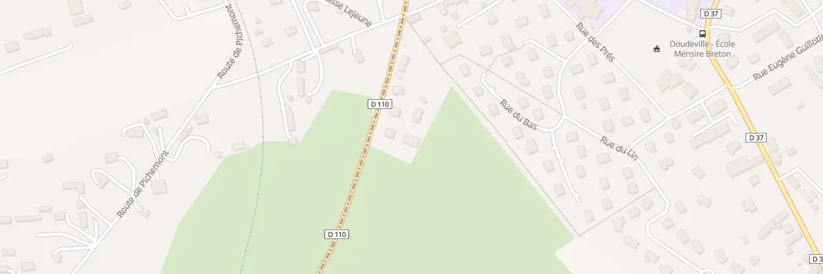Plan du 19A Rue Chambrette à Doudeville