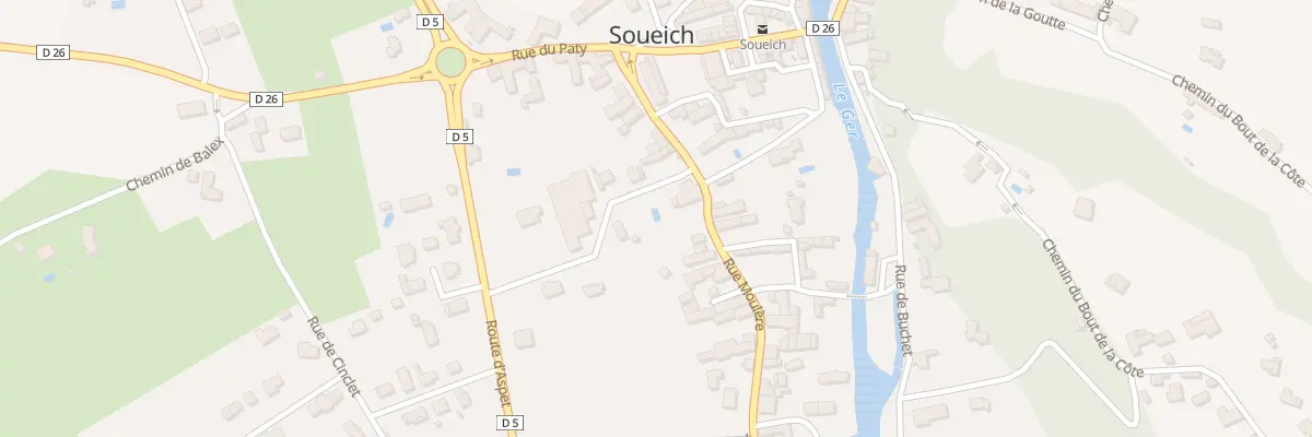 Plan du 64 Moulere à Soueich