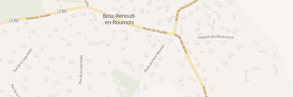 Plan du 4 Che du Pont Meunier - Bosc Ren à Thénouville