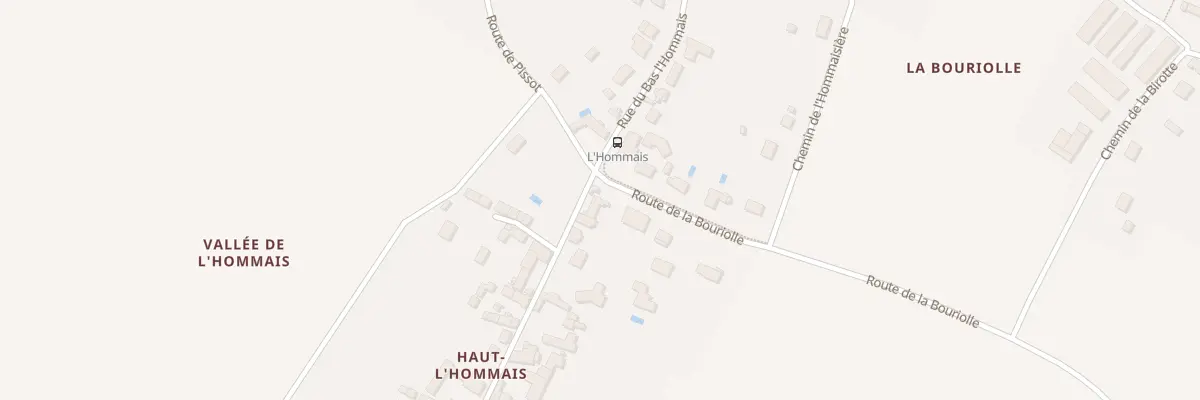 Plan du 2 Rte de la Bouriolle à Esvres