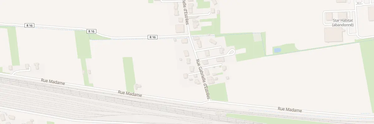 Plan du 18 Rue Gabrielle d’Estrées à La Ville-aux-Dames