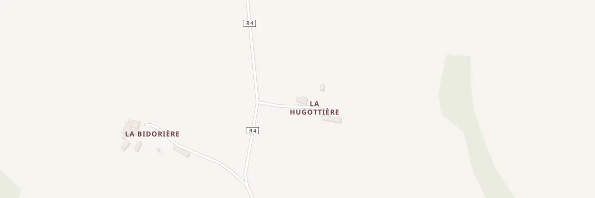 Plan du 5 La Hugotiere à Théligny