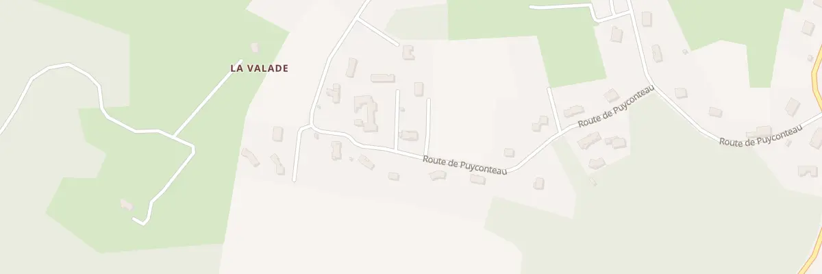 Plan du 28 Rte de Puyconteau à Trélissac