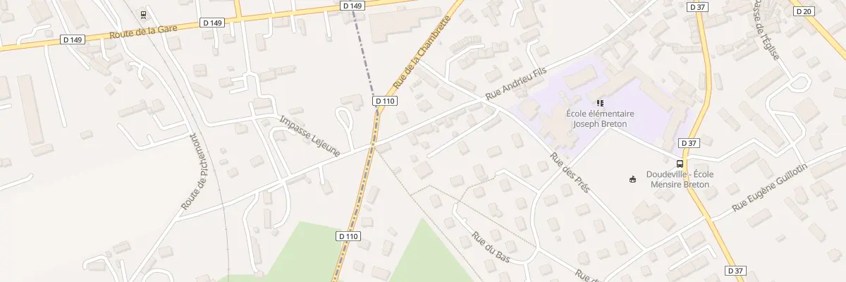 Plan du 35 Rue Andrieu Fils à Doudeville
