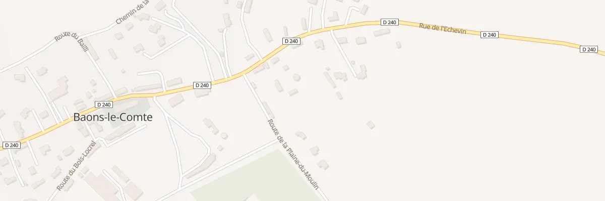 Plan du 715 Rue de l’Echevin à Baons-le-Comte