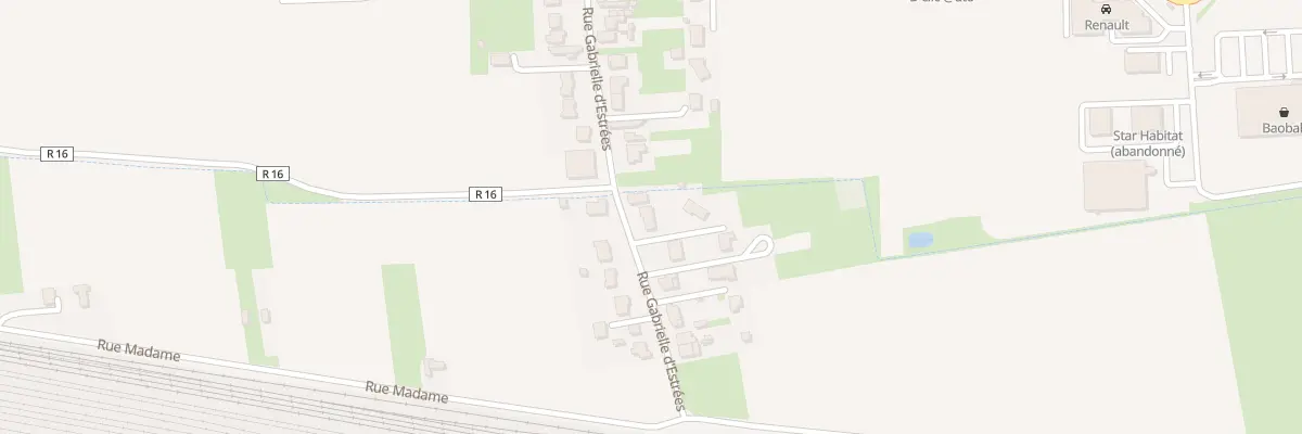 Plan du 23 Rue Gabrielle d’Estrées à La Ville-aux-Dames
