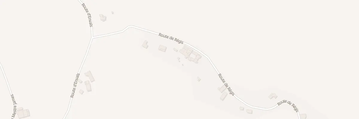 Plan du 715 Rte de Régis à Laussou