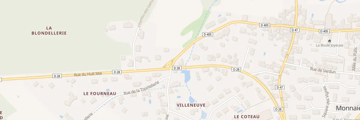 Plan du 15 Rue du Huit Mai à Monnaie