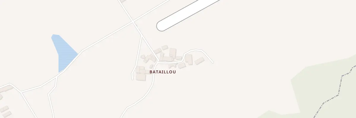 Plan du 9 Bataillou à Chéronnac