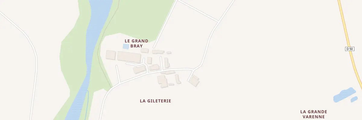 Plan du 119A Le Grand Bray au Louroux