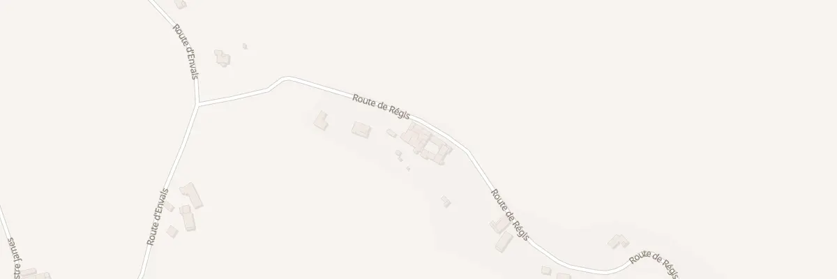 Plan du 717 Rte de Régis à Laussou