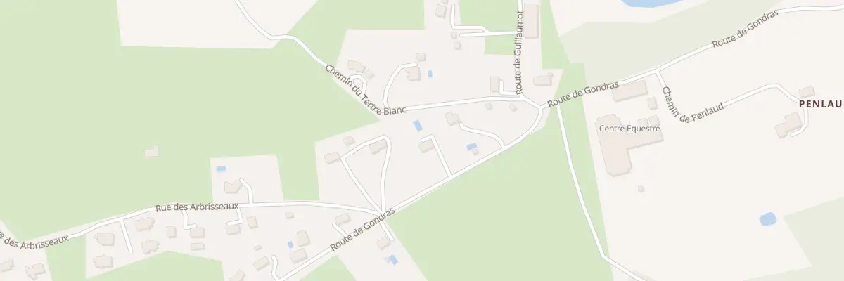 Plan du 695 Rte de Gondras à Beaumontois en Périgord