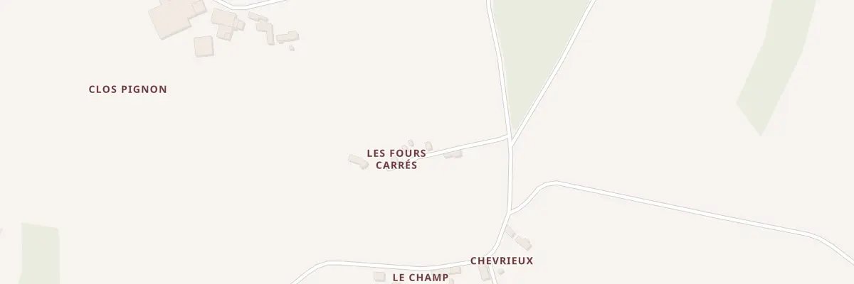 Plan du 224 Les Fours Carres à Troo