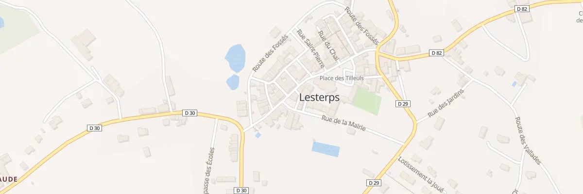 Plan du 10 Rue de l’Abbatiale à Lesterps