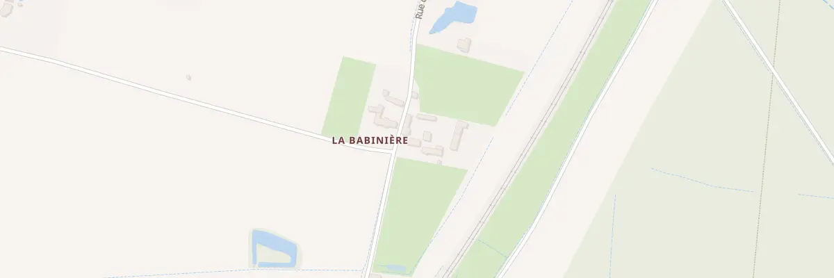 Plan du 51B Rue de la Babinière à Larçay