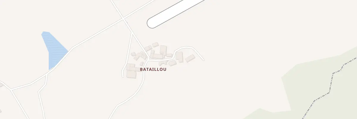 Plan du 5196H Bataillou à Chéronnac
