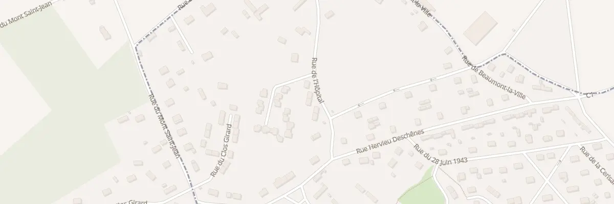 Plan du 18 Le Bourg-Dessus à Beaumont-le-Roger