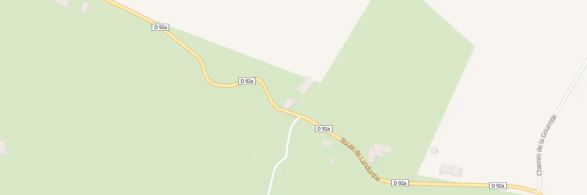 Plan du 927 Rte de Landorthe à Lieoux