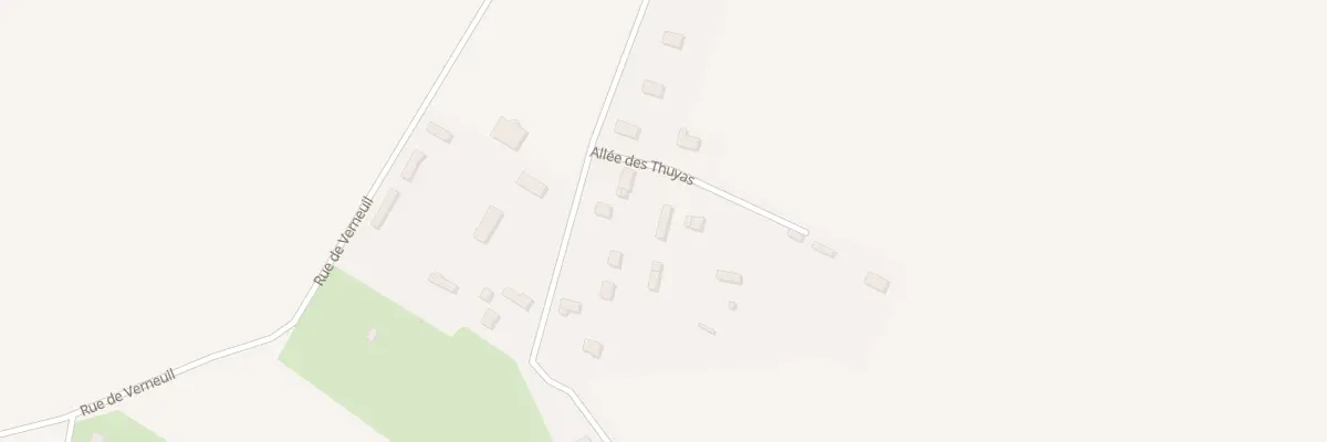 Plan du 54 All des Thuyas à Bouquetot